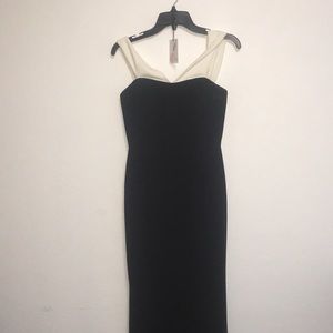Black and White Formal Gown